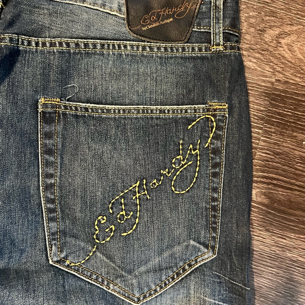 Ed hardy 42x34 mens jeans